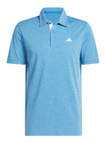 adidas Core Heather Polo Shirt - Lucid Ray Blue Mel.