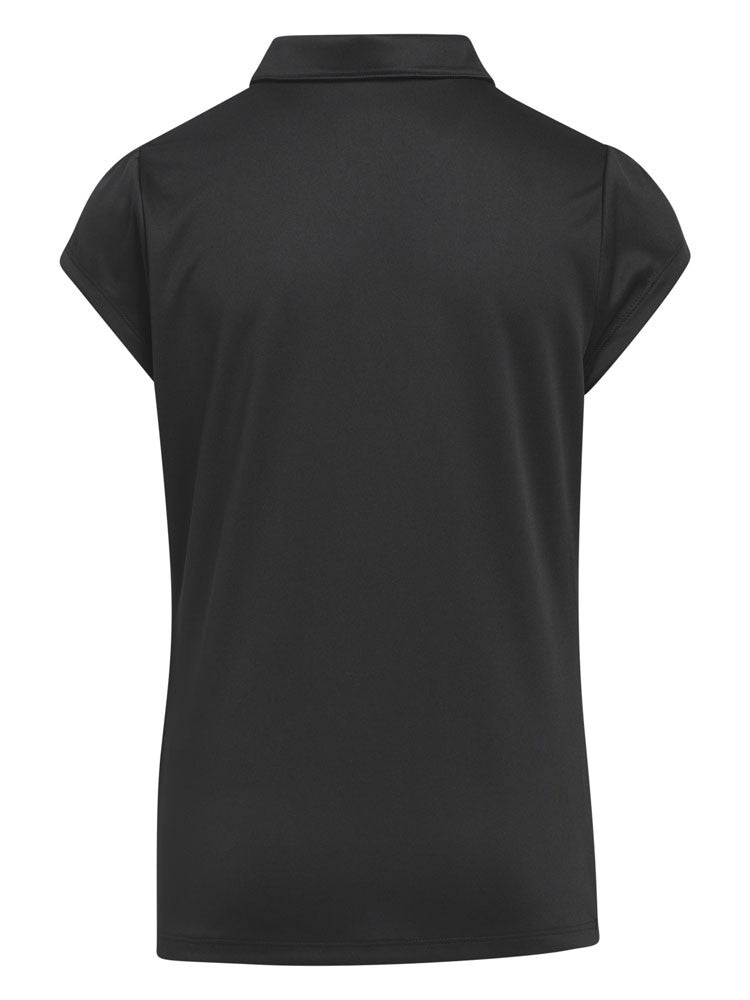 adidas Girls Performance Polo Shirt - Black