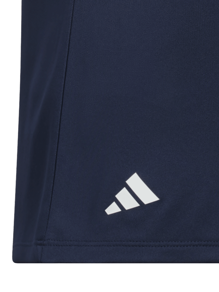 adidas Girls Performance Short Sleeve Polo - Collegiate Navy
