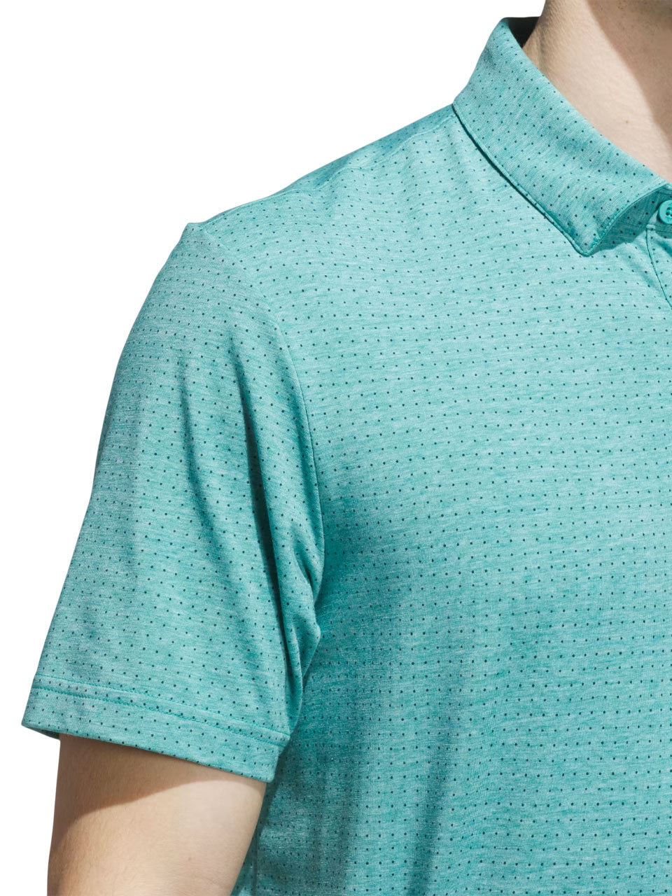 adidas Go-to Rise Print Polo Shirt - Pure Teal