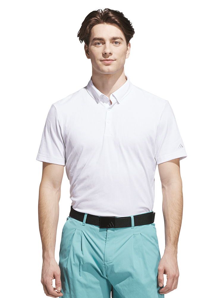 adidas Go-to Textured Polo Shirt - White