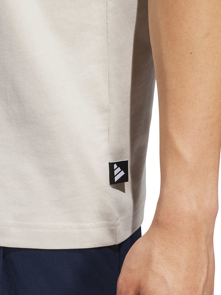 adidas Golf Chip in Paradise Graphic T-Shirt - Wonder Alumina