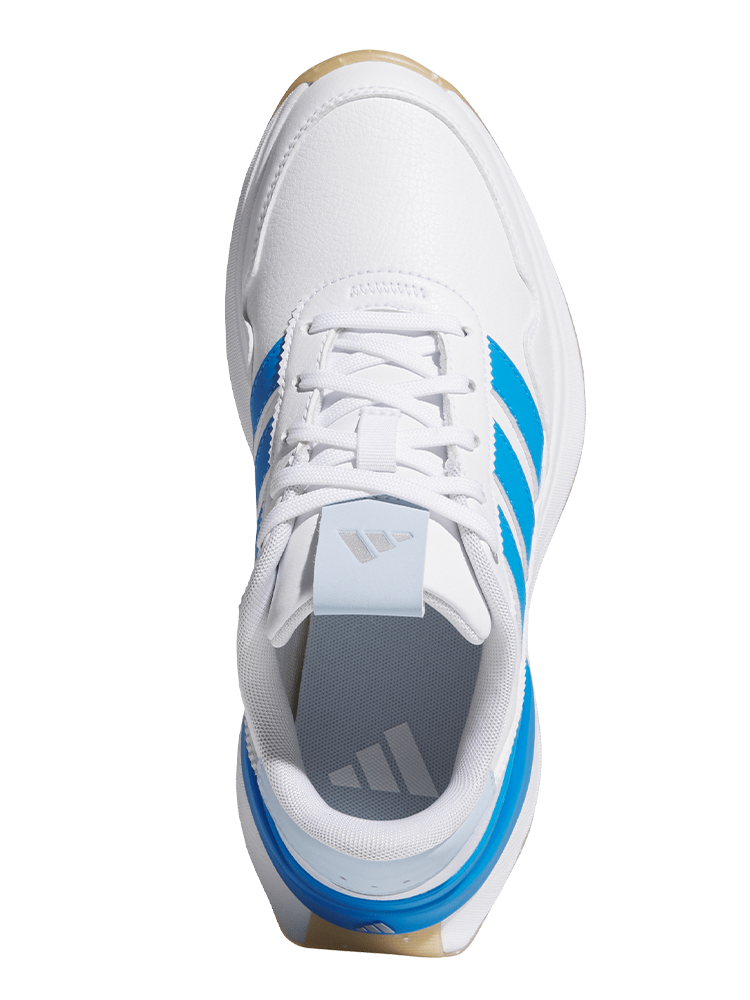 adidas Junior S2G 26 Spikeless Golf Shoes - Ftwr White/Lucid Ray Blue