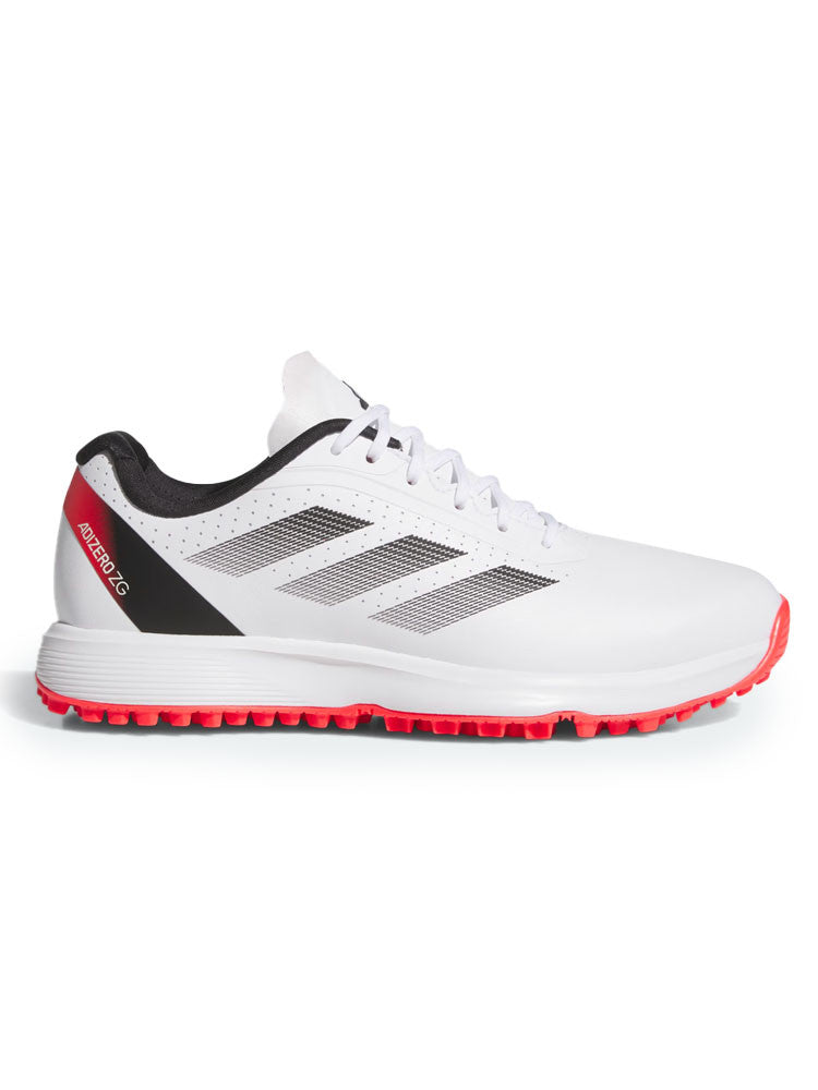 adidas Juniors Adizero ZG Spikeless Golf Shoes - Ftwr White/Core Black
