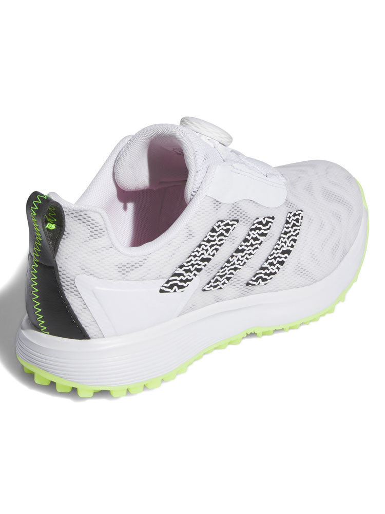 adidas Juniors Codechaos BOA 25 Spikeless Golf Shoes - Ftwr White/Core Black