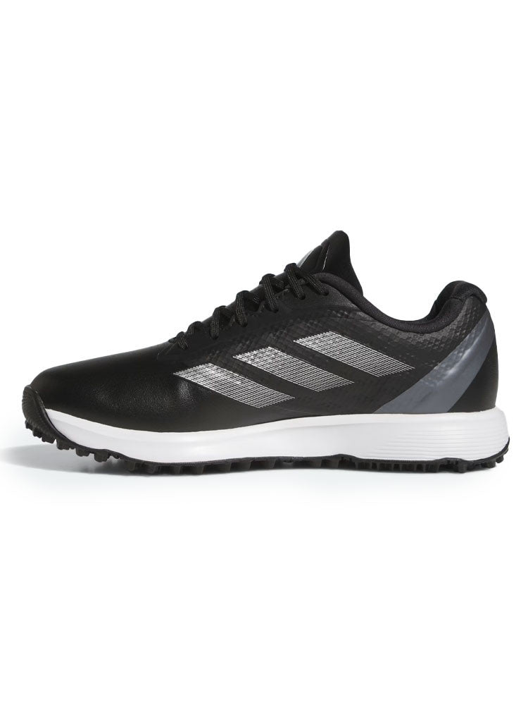 adidas Juniors Adizero ZG Spikeless Golf Shoes - Core Black/Silver Met.