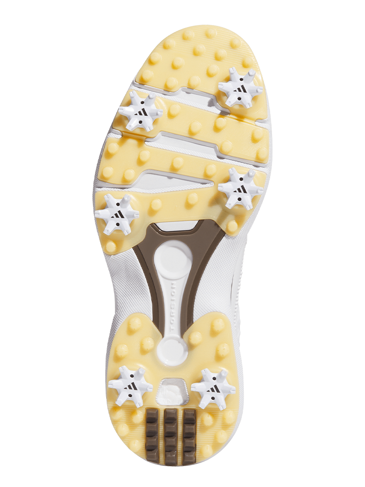 adidas MC70 Golf Shoes - Ftwr White/Matte Silver/Brown