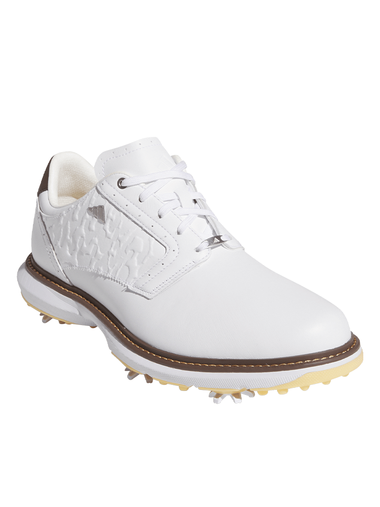 adidas MC70 Golf Shoes - Ftwr White/Matte Silver/Brown