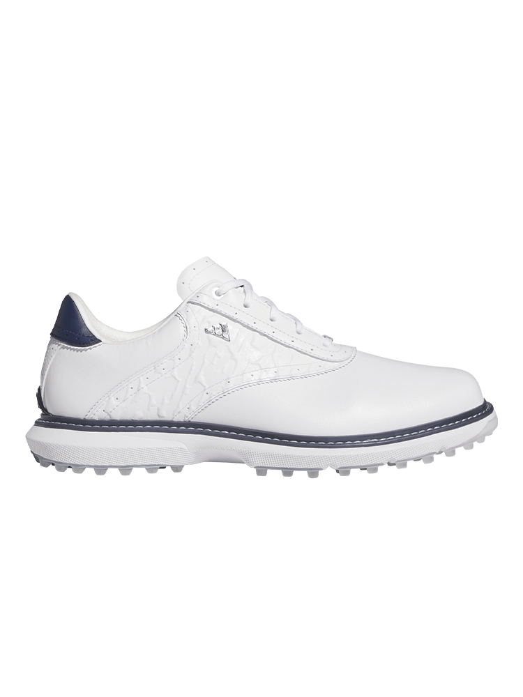 adidas MC70 Spikeless Golf Shoes - Ftwr White/Collegiate Navy/Halo Silver