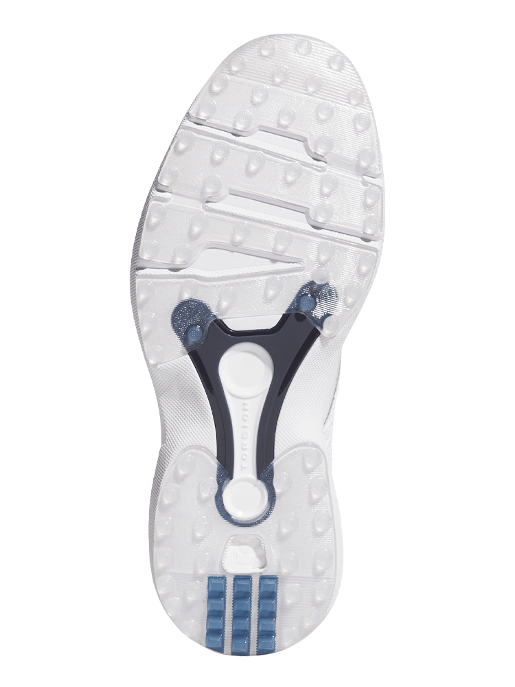 adidas MC70 Spikeless Golf Shoes - Ftwr White/Collegiate Navy/Halo Silver