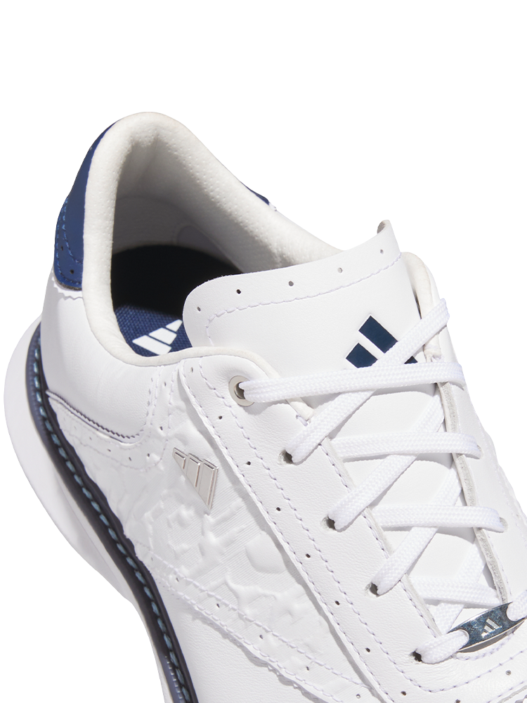 adidas MC70 Spikeless Golf Shoes - Ftwr White/Collegiate Navy/Halo Silver