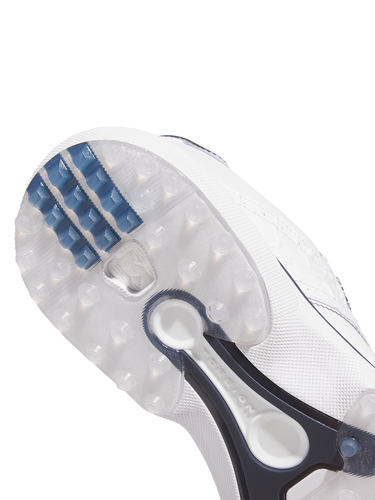 adidas MC70 Spikeless Golf Shoes - Ftwr White/Collegiate Navy/Halo Silver
