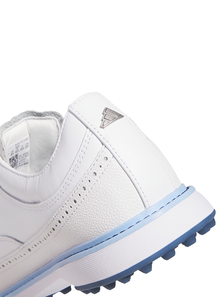 adidas MC80 Spikeless Golf Shoes - Ftwr White/Crystal Sky/Collegiate Navy