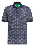 adidas Originals All Over Trefoil Polo - Night Indigo/Chalk White