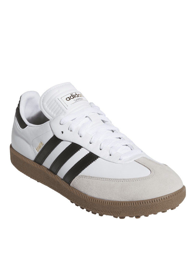 adidas Originals Samba Spikeless Golf Shoes - Cloud White/Core Black/Gum