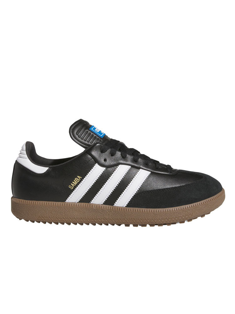 adidas Originals Samba Spikeless Golf Shoes - Core Black/Cloud White/Gum