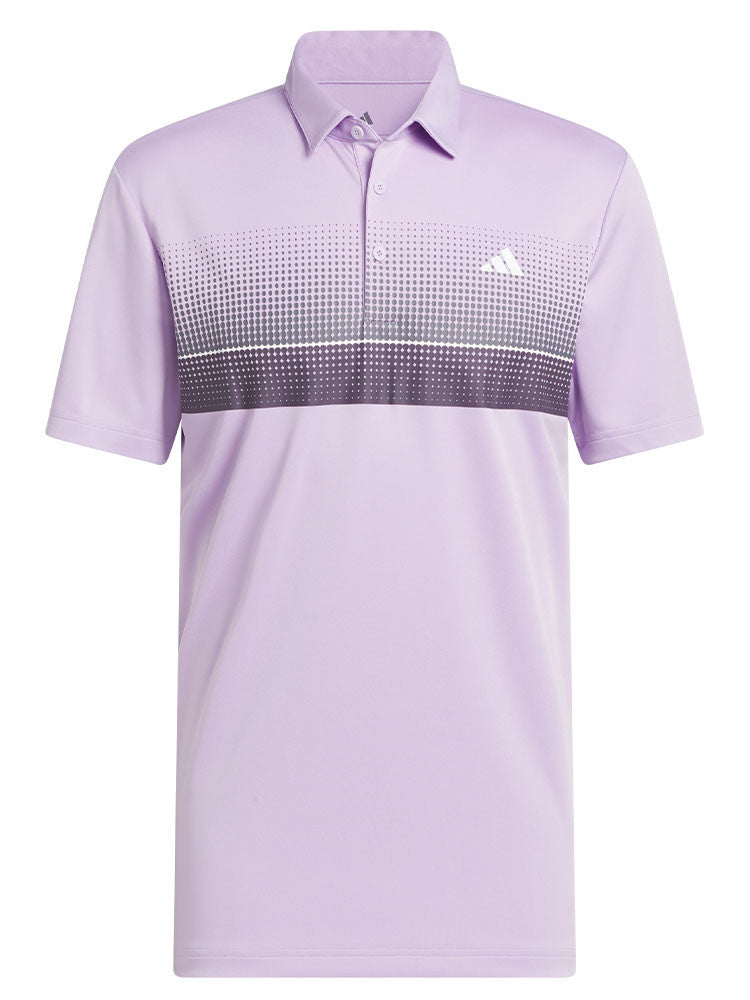 adidas Performance Allover Print Polo Shirt - Powder Plum
