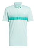 adidas Performance Allover Print Polo Shirt - Semi Flash Aqua