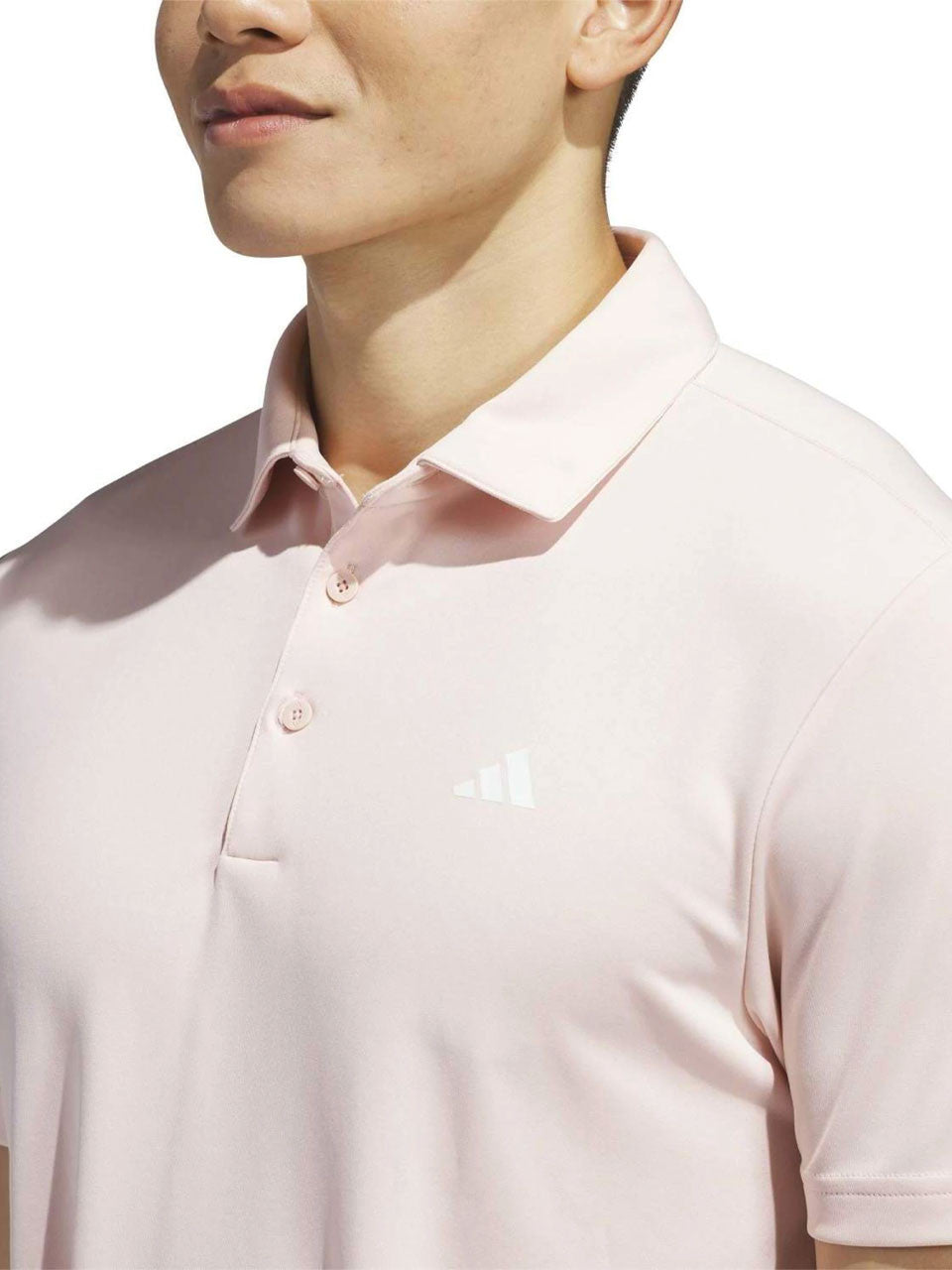 adidas Performance Solid Polo Shirt - Blush Pink