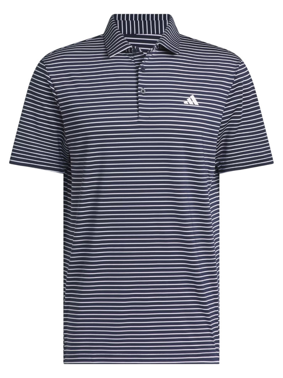 adidas Performance Two-Colour Stripe Polo Shirt - Collegiate Navy/White