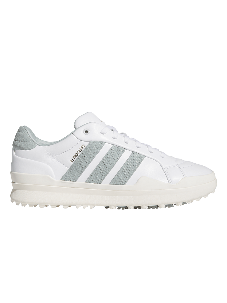 adidas Retrocross Gripmore Spikeless Golf Shoes - Ftwr White/Wonder Sage