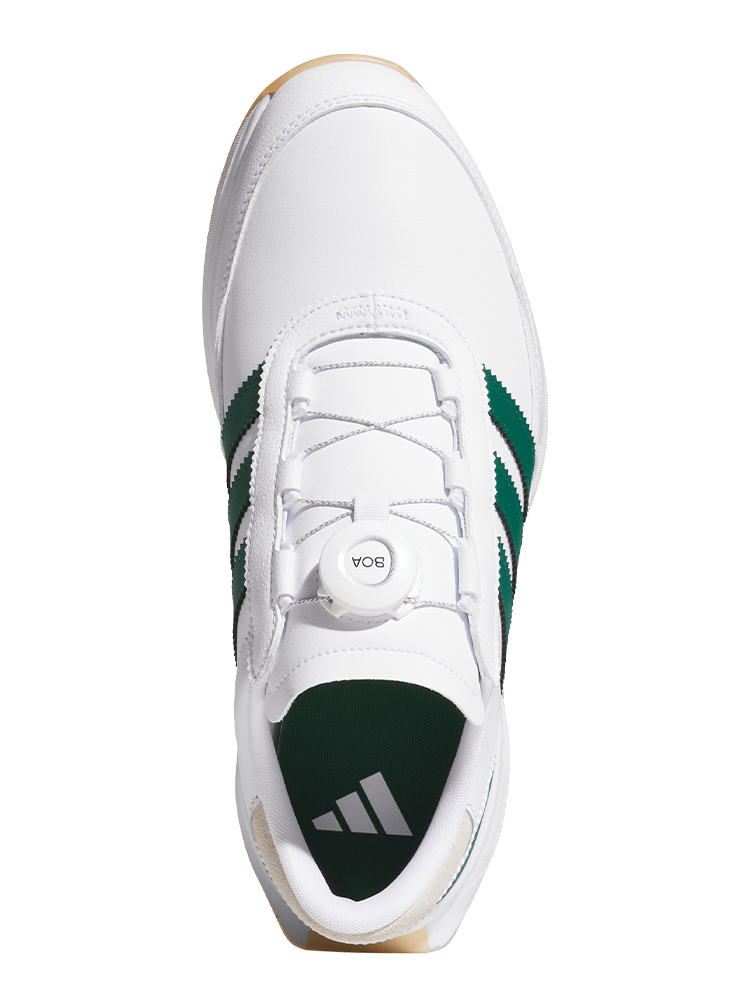 adidas S2G 26 BOA Spikeless Golf Shoes - Ftwr White/Collegiate Green/Gum 3