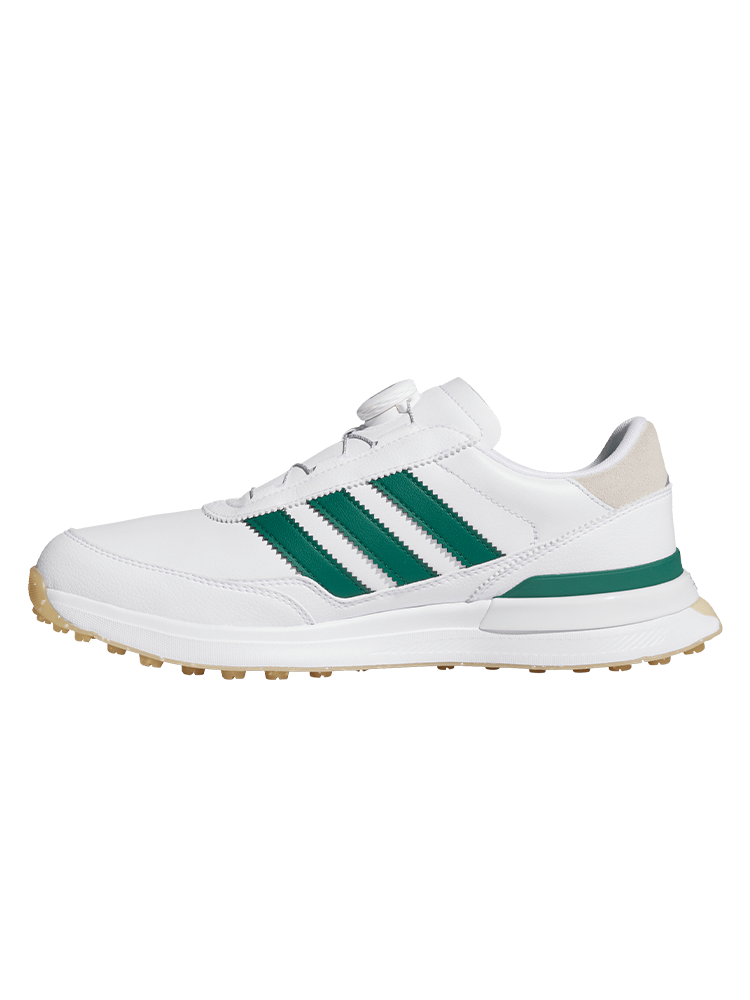 adidas S2G 26 BOA Spikeless Golf Shoes - Ftwr White/Collegiate Green/Gum 3