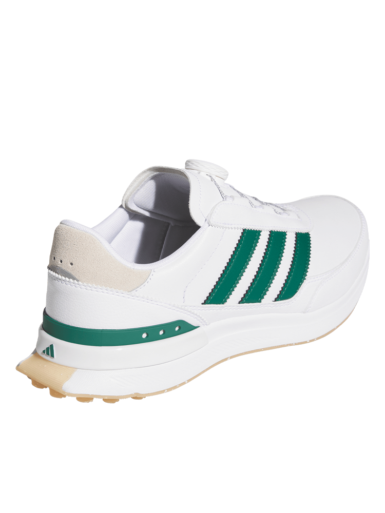 adidas S2G 26 BOA Spikeless Golf Shoes - Ftwr White/Collegiate Green/Gum 3