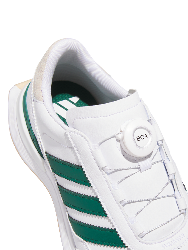 adidas S2G 26 BOA Spikeless Golf Shoes - Ftwr White/Collegiate Green/Gum 3
