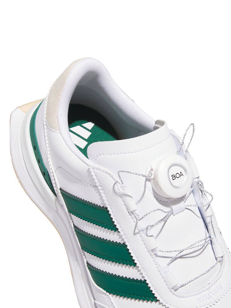 adidas S2G 26 BOA Spikeless Golf Shoes - Ftwr White/Collegiate Green/Gum 3
