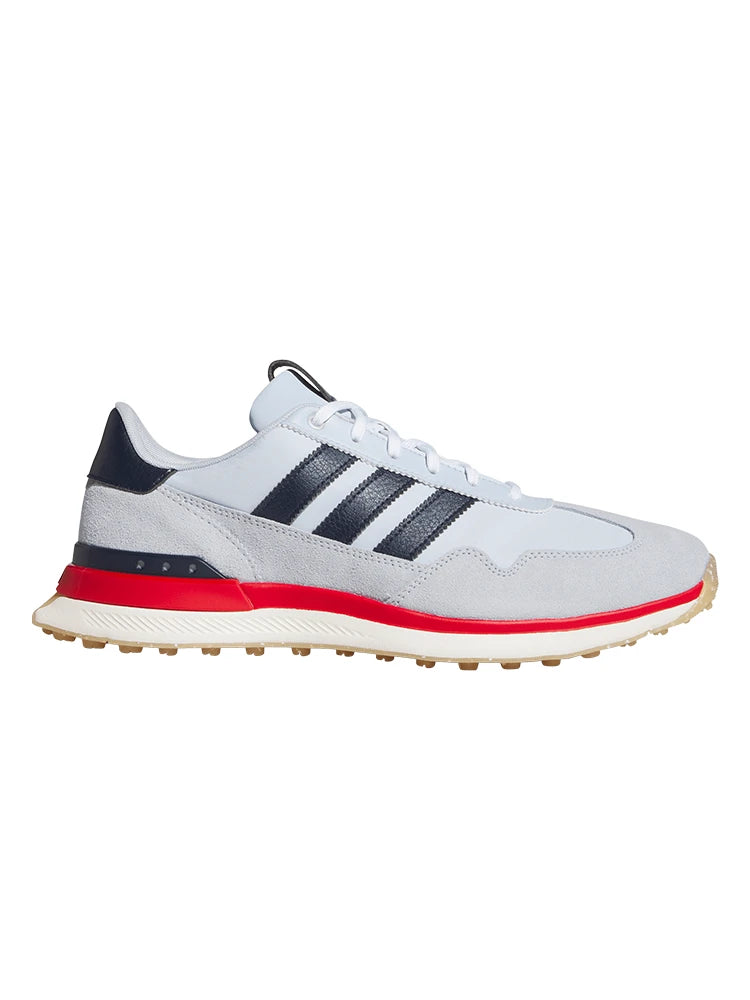 adidas S2G 26 Textile Spikeless Golf Shoes - Crystal Sky/Collegiate Navy/Scarlet