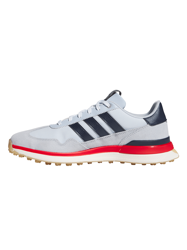 adidas S2G 26 Textile Spikeless Golf Shoes - Crystal Sky/Collegiate Navy/Scarlet