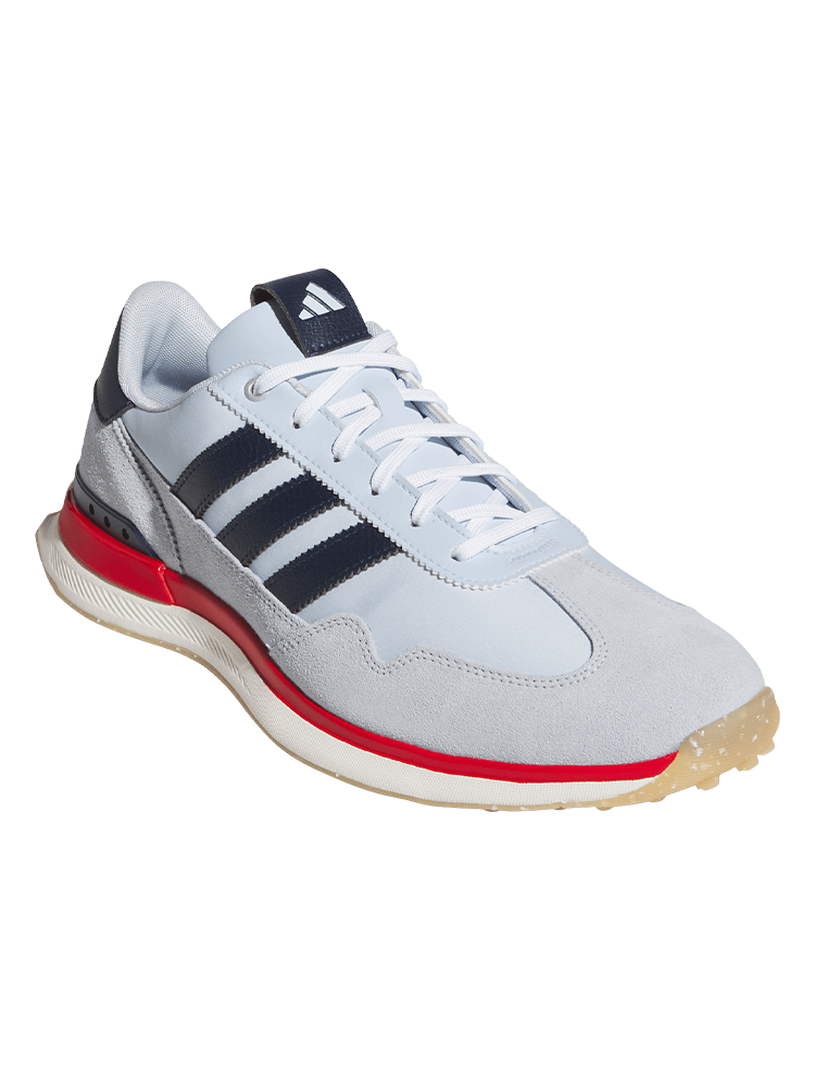 adidas S2G 26 Textile Spikeless Golf Shoes - Crystal Sky/Collegiate Navy/Scarlet