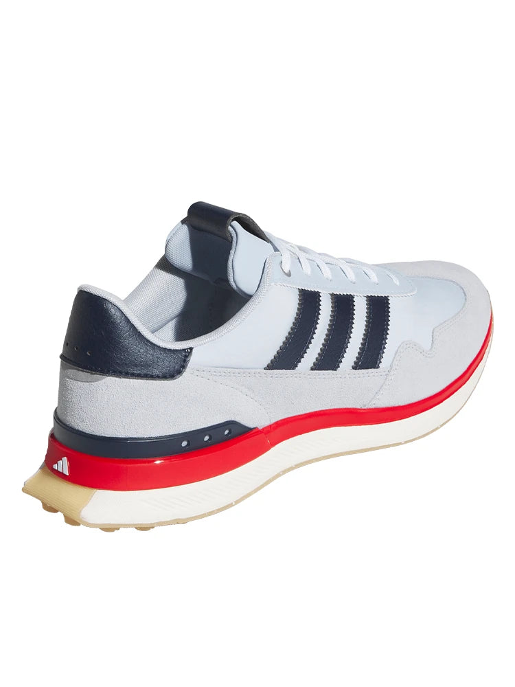 adidas S2G 26 Textile Spikeless Golf Shoes - Crystal Sky/Collegiate Navy/Scarlet