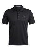 adidas Short Sleeve Hybrid Polo Shirt - Black