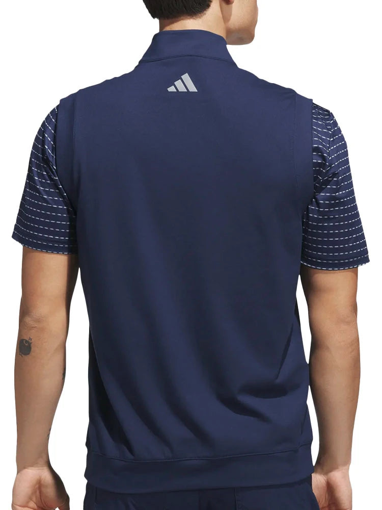 adidas Ultimate365 Classic Quarter-Zip Vest - Collegiate Navy