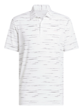 adidas Ultimate365 Mesh Glimmer Print Polo Shirt - Clear Pink
