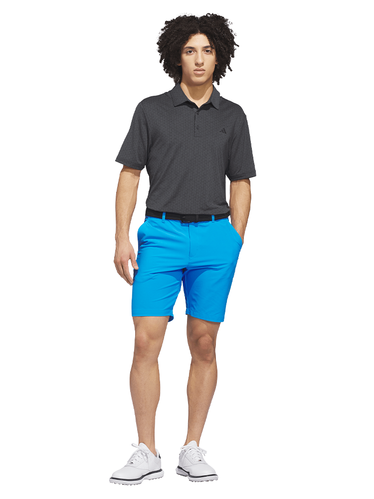 adidas Ultimate365 Mesh Tango Print Climacool Polo Shirt - Black/Carbon