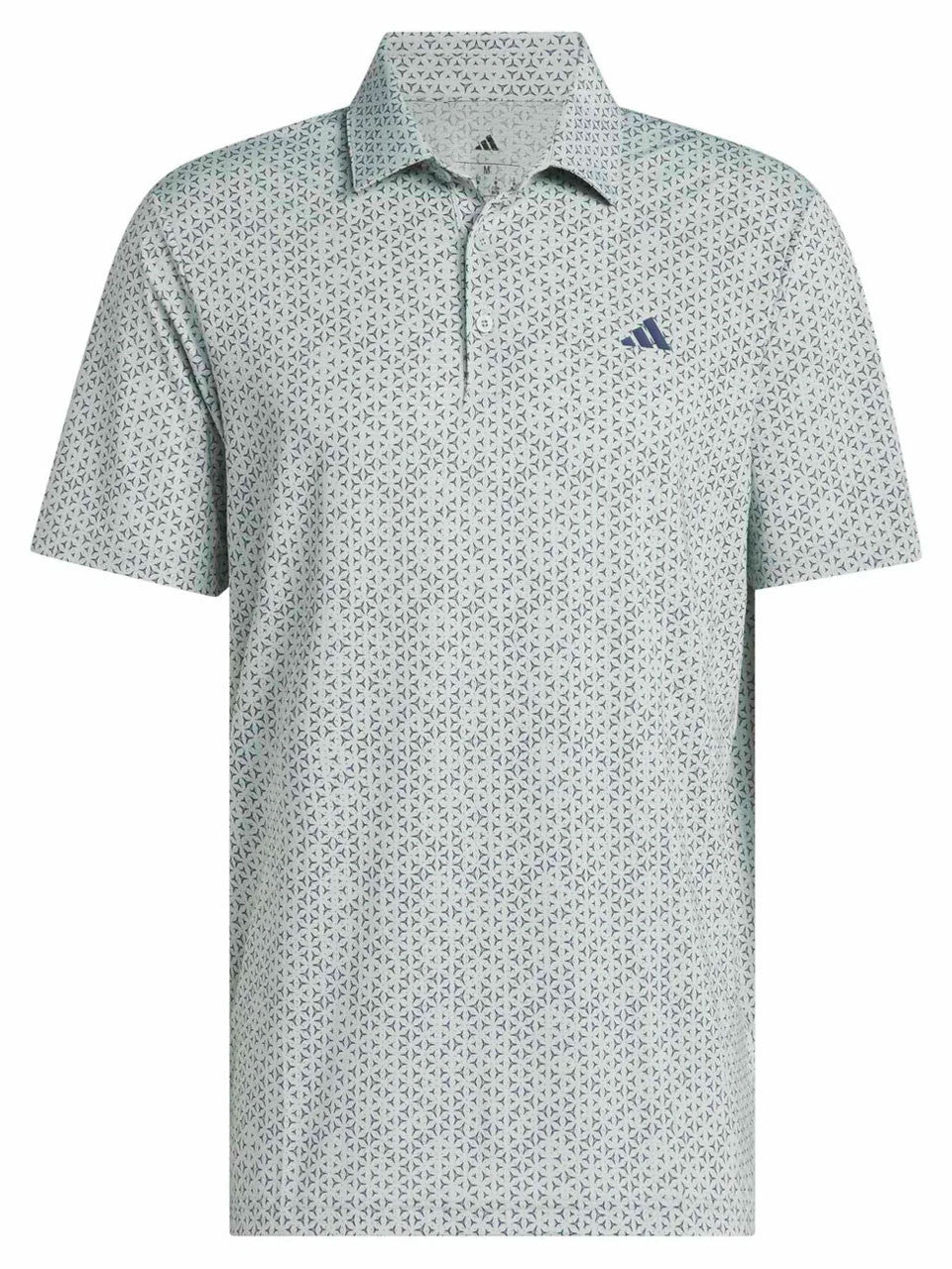 adidas Ultimate365 Mesh Tango Print Climacool Polo Shirt - Wonder Sage/Navy