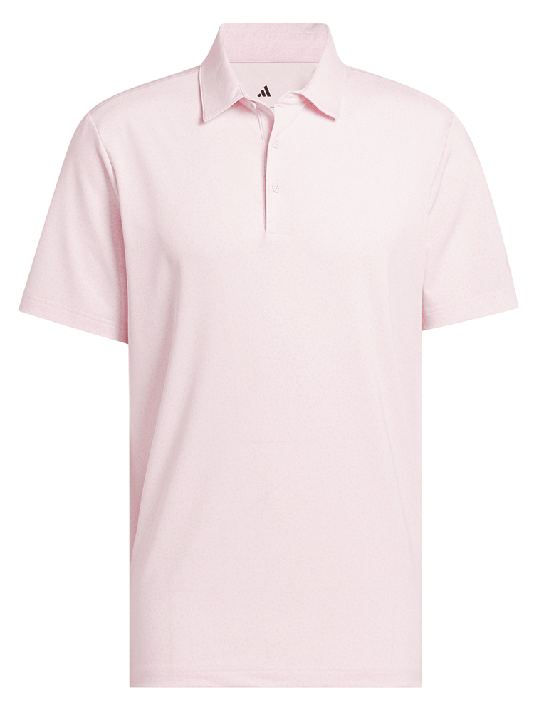 adidas Ultimate365 Mini Bunker Polo Shirt - Clear Pink
