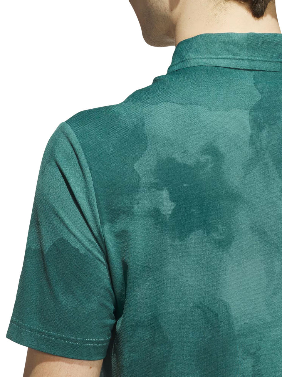 adidas Ultimate365 Printed Cool Feeling Tour Polo Shirt - Aurora Ivy