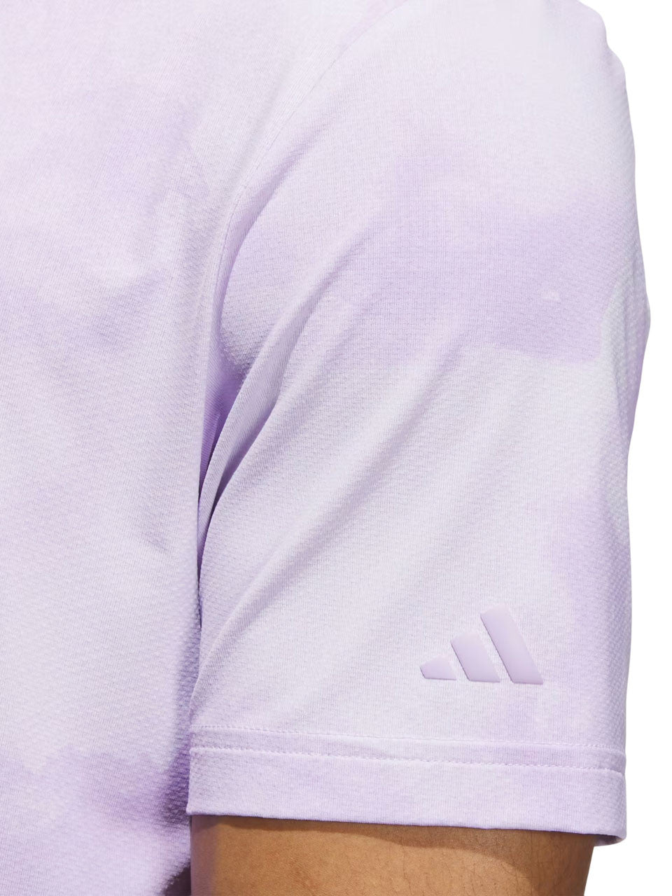 adidas Ultimate365 Printed Cool Feeling Tour Polo Shirt - Powder Plum/Purple