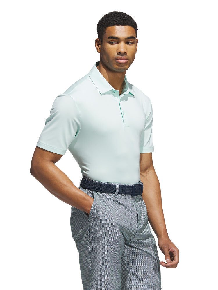 adidas Ultimate365 Solid Polo Shirt - Semi Flash Aqua