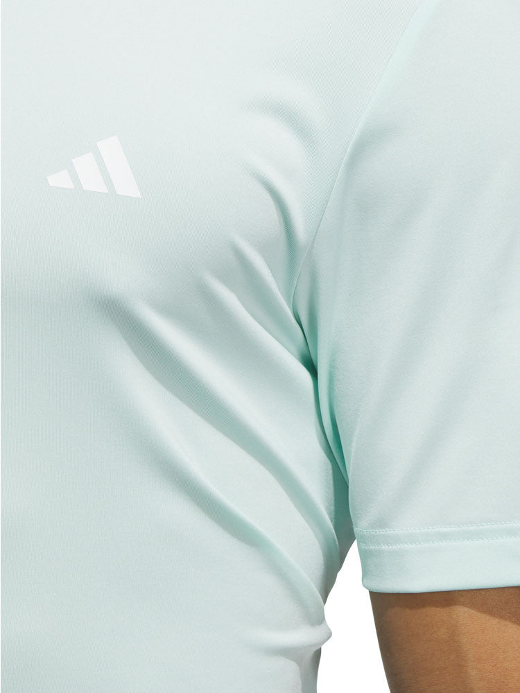 adidas Ultimate365 Solid Polo Shirt - Semi Flash Aqua