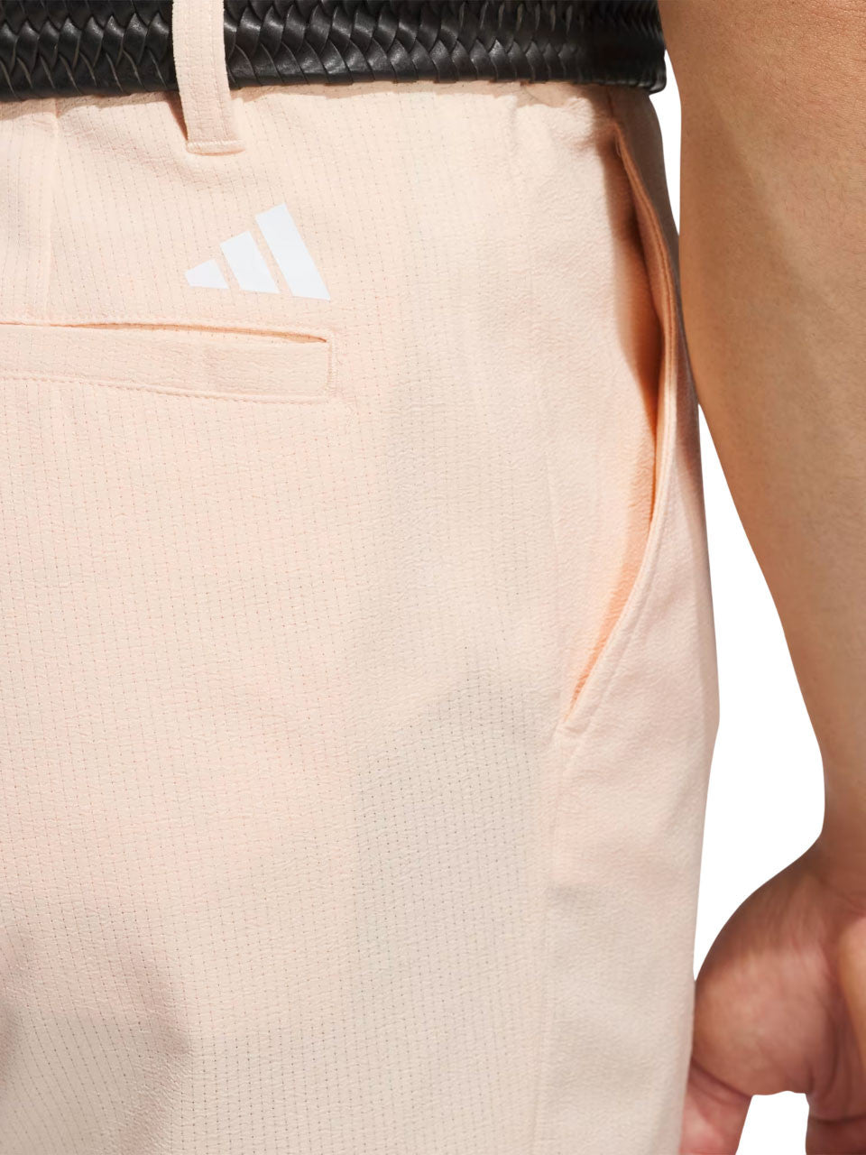 adidas Ultimate365 Textured 9-Inch Short - Powder Coral