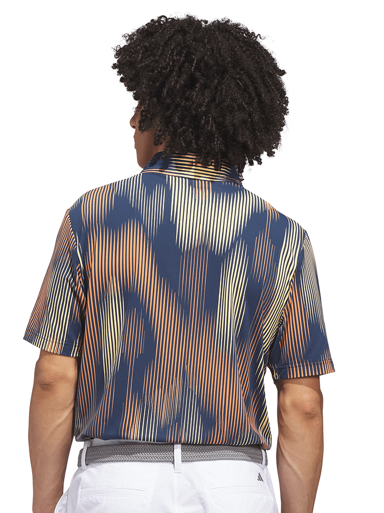adidas Ultimate365 Tour Cool Feel Polo Shirt - Semi Ice Tangerine