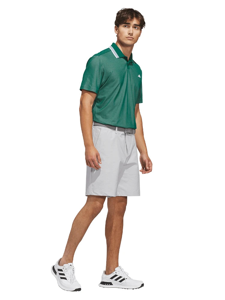 adidas Ultimate365 Tour Twistknit Pique Polo Shirt - Collegiate Green