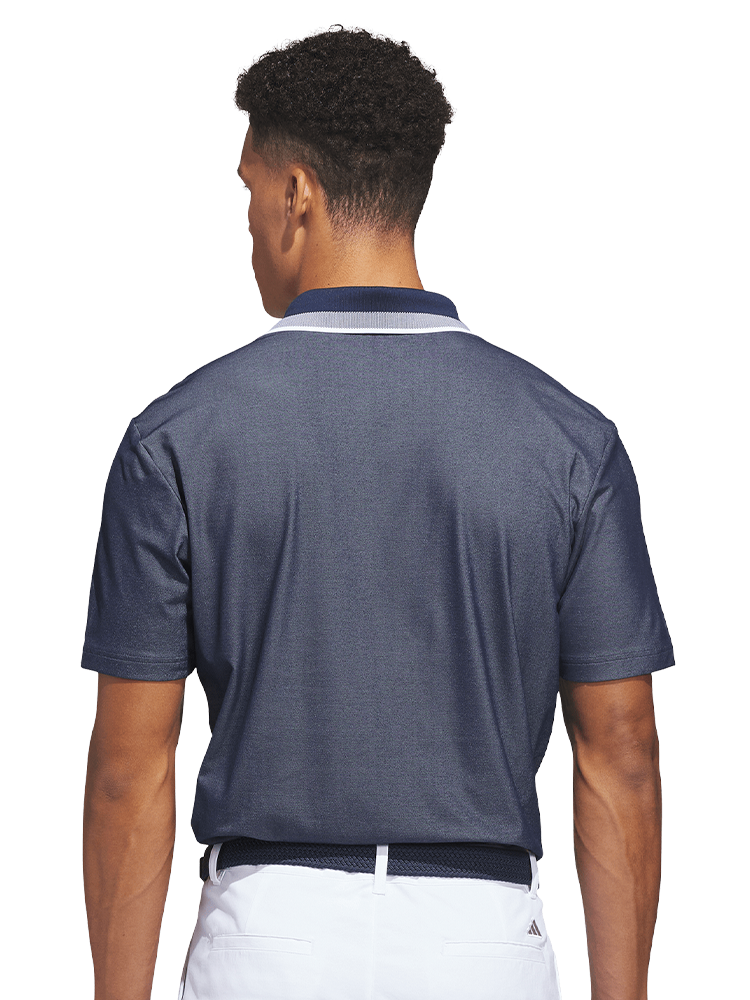 adidas Ultimate365 Tour Twistknit Pique Polo Shirt - Collegiate Navy