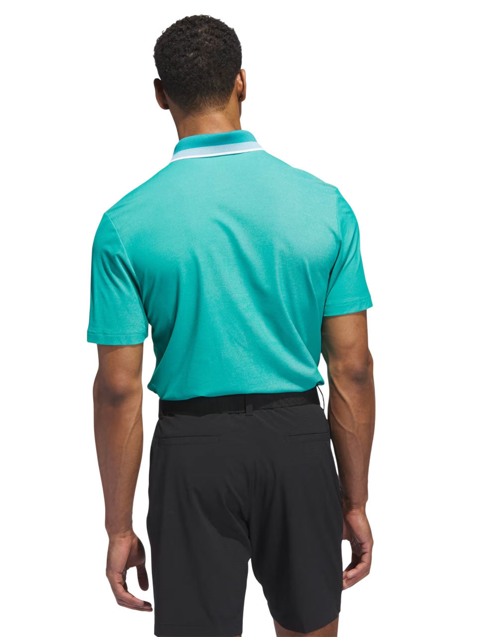 adidas Ultimate365 Tour Twistknit Pique Polo Shirt - Pure Teal