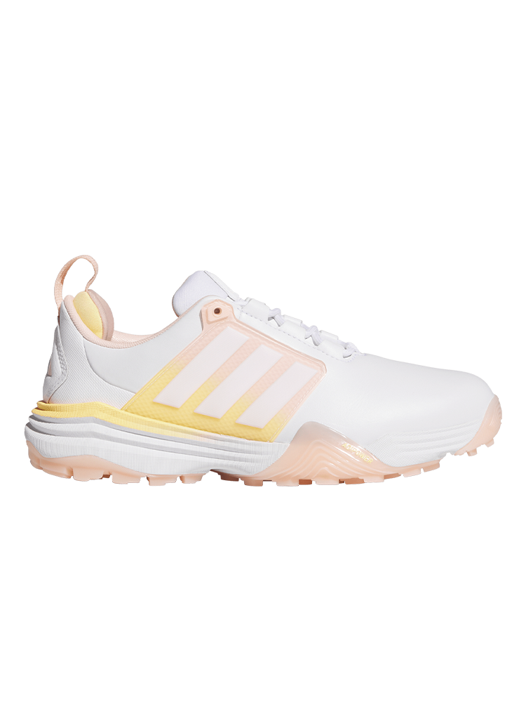 adidas Womens Adipower 26 Spikeless Golf Shoes - Ftwr White/Blush Pink